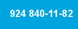 924 840-11-82 924 840-11-82